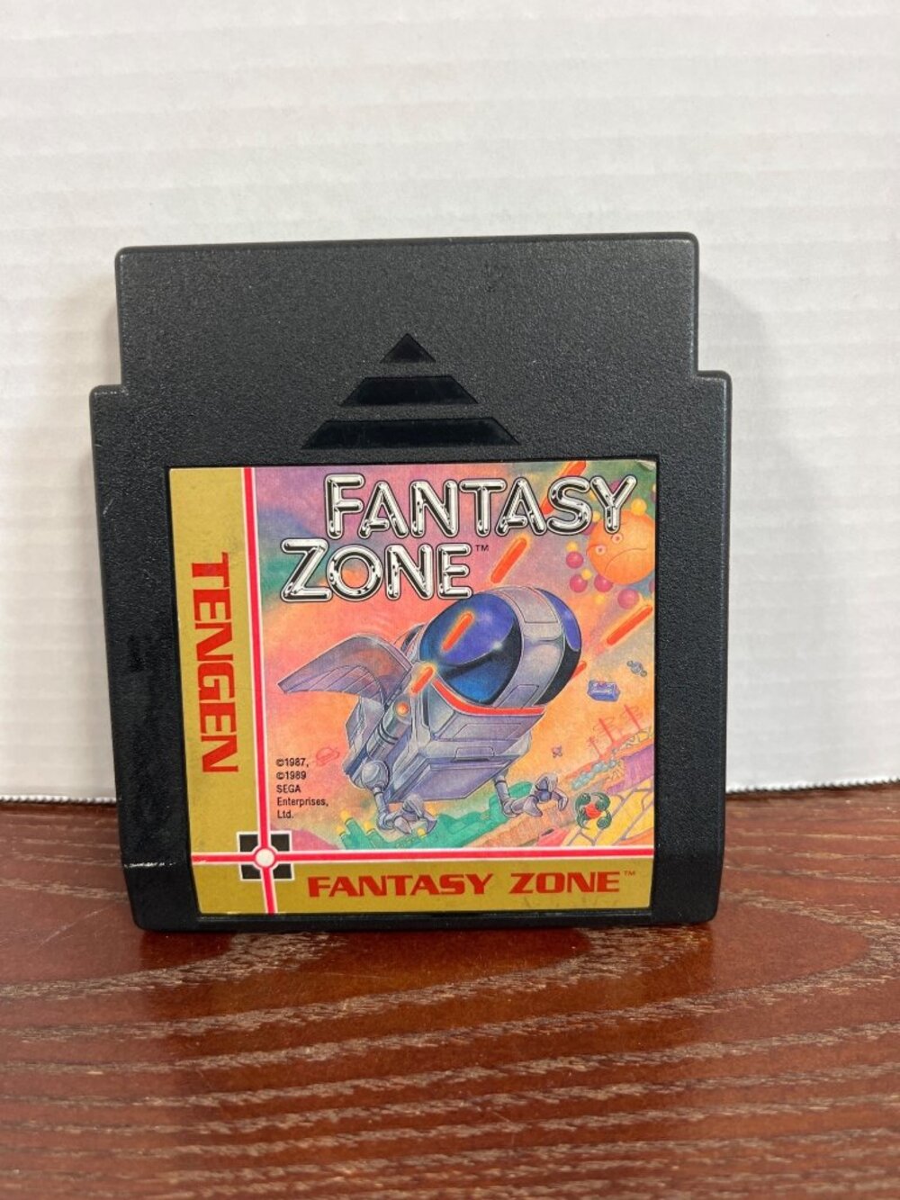 Fantasy Zone Tengen NES Cartridge 1989 Made In USA Classic Retro Game tested